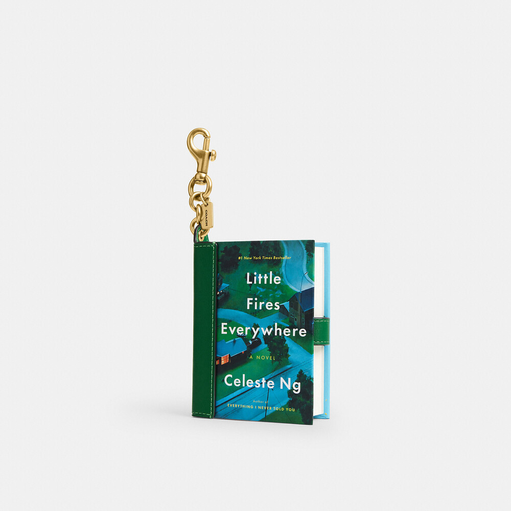 Coach Little Fires Everywhere By Celeste Ng Book Bag Charm